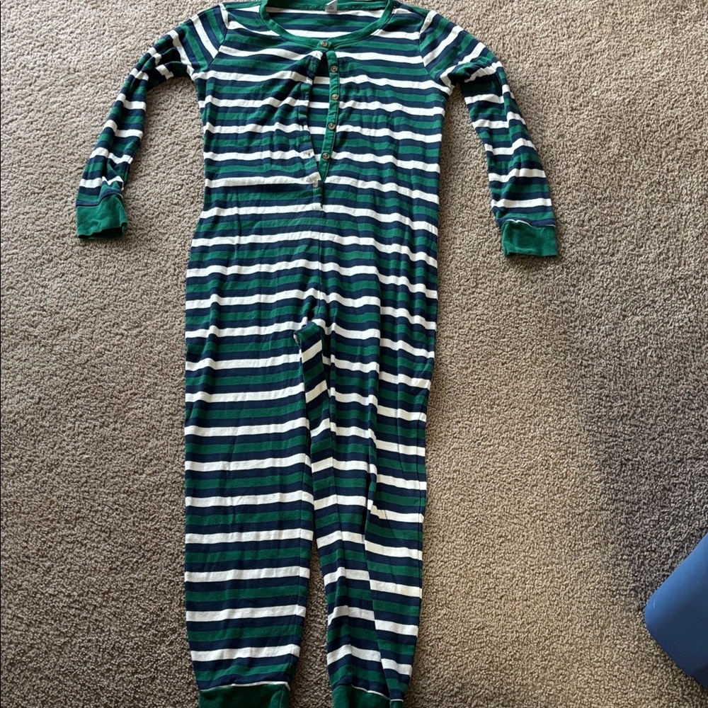 Old Navy Green and Blue Striped women’s adult